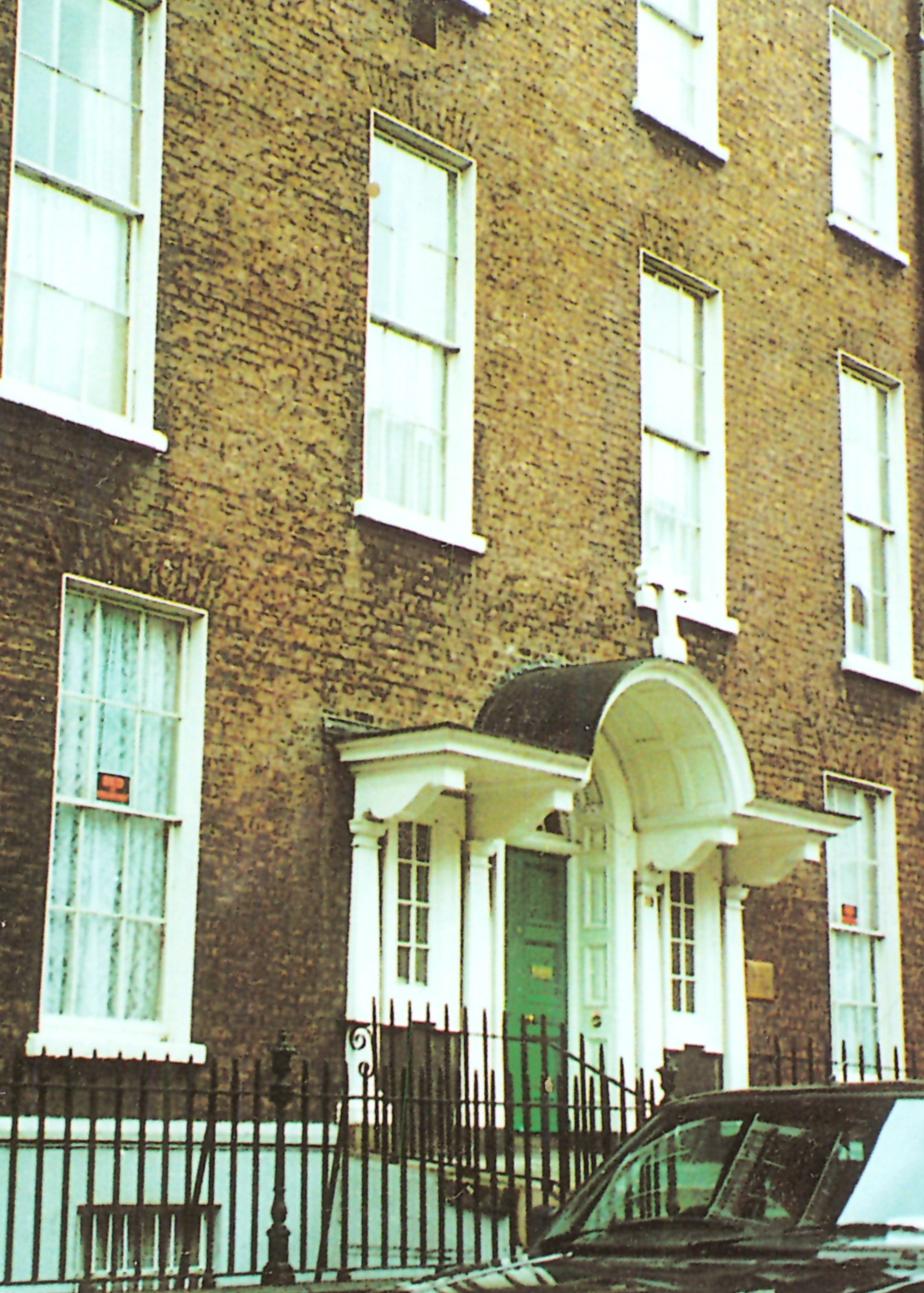 The Elpis Nursing Home, 20 Lower Mount Street, Dublin where the artist born